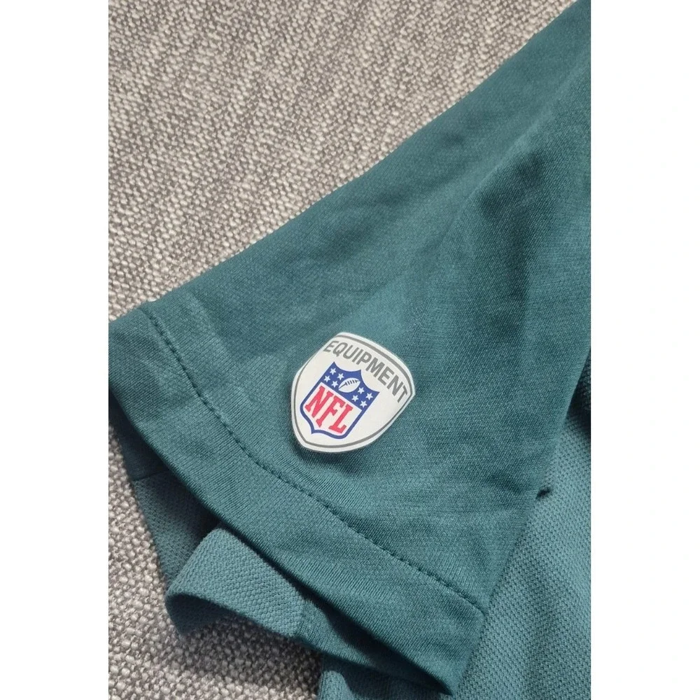 Philadelphia Eagles Nike Dri-Fit NFL Equipment Training Polo Shirt mens SM green